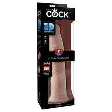 Load image into Gallery viewer, King Cock Plus Triple Density Cock-Light 11&quot; PD5727-21
