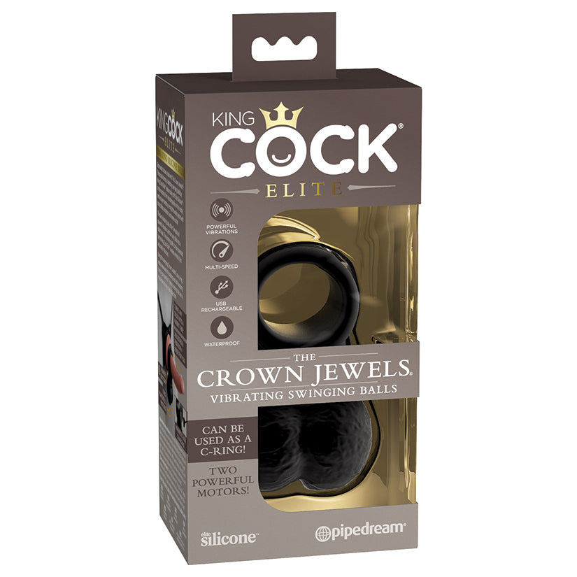 King Cock Elite The Crown Jewels-Vibrating PD5780-23