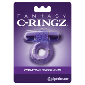 Fantasy C-Ringz Vibrating Super Ring-Purple PD5860-12
