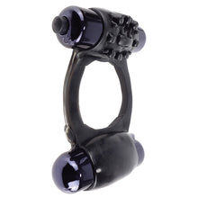 Load image into Gallery viewer, Fantasy C-Ringz Duo-Vibrating Super Ring-Black