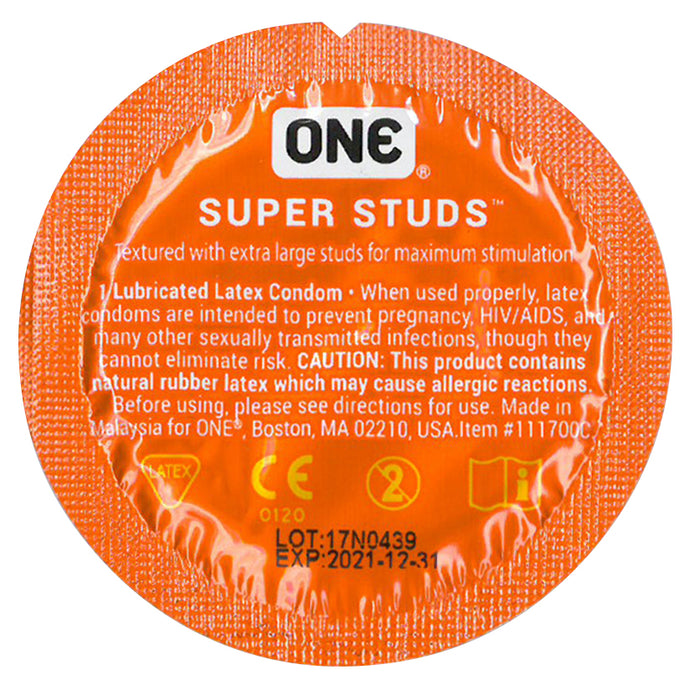 ONE Super Studs Condoms (Bulk) PM111700C