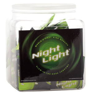 Night Light Condoms Bowl of 72