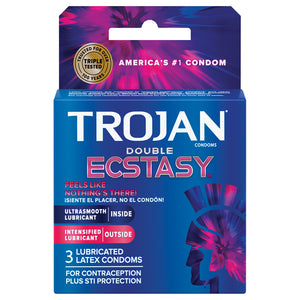 Trojan Double Ecstasy (3 Pack) PM1961