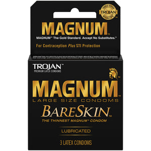 Trojan Magnum Bareskin (3 Pack) PM22888