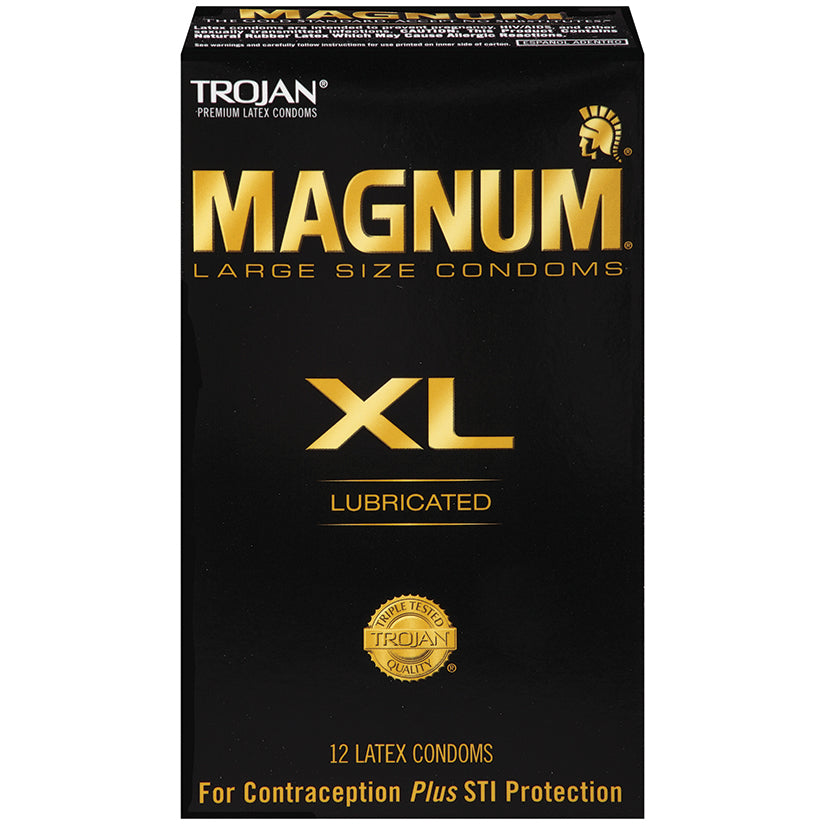 Trojan Magnum XL Condoms (12 Pack) PM3510-14