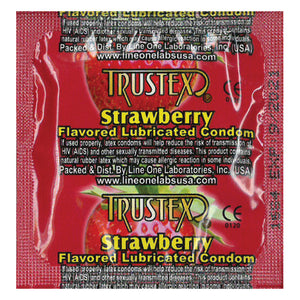 Trustex Flavored Condom-Strawberry 1000 Piece Box PM8831D