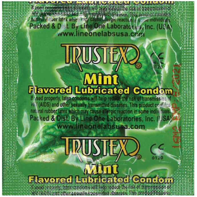 Trustex Flavored Condom-Mint (Bulk) PM8848C