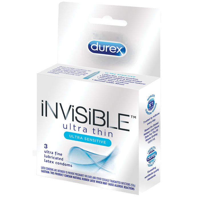 Durex Invisible Ultra Thin (3 Pack) PM91276