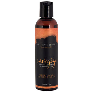 Intimate Earth Aromatherapy Oil Energize Orange Ginger 4oz PP2300