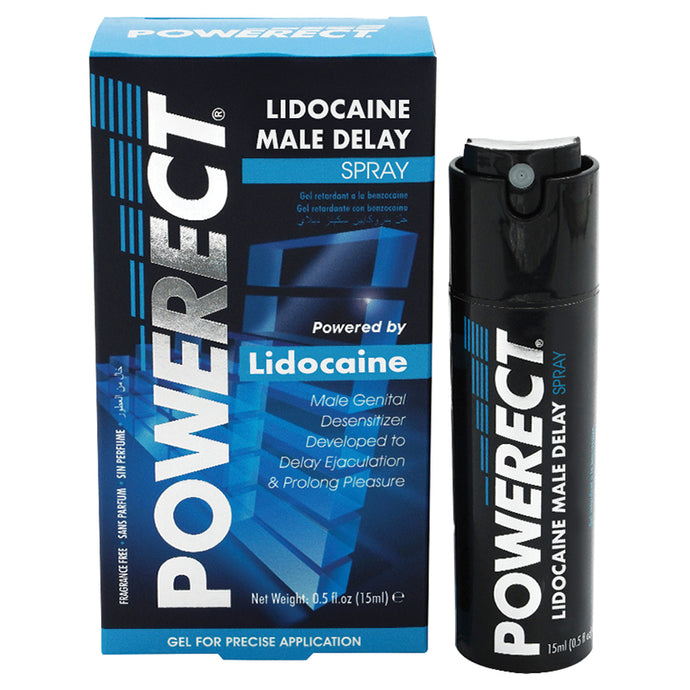 Powerect Lidocaine Male Delay Spray 0.5oz PWLDS15
