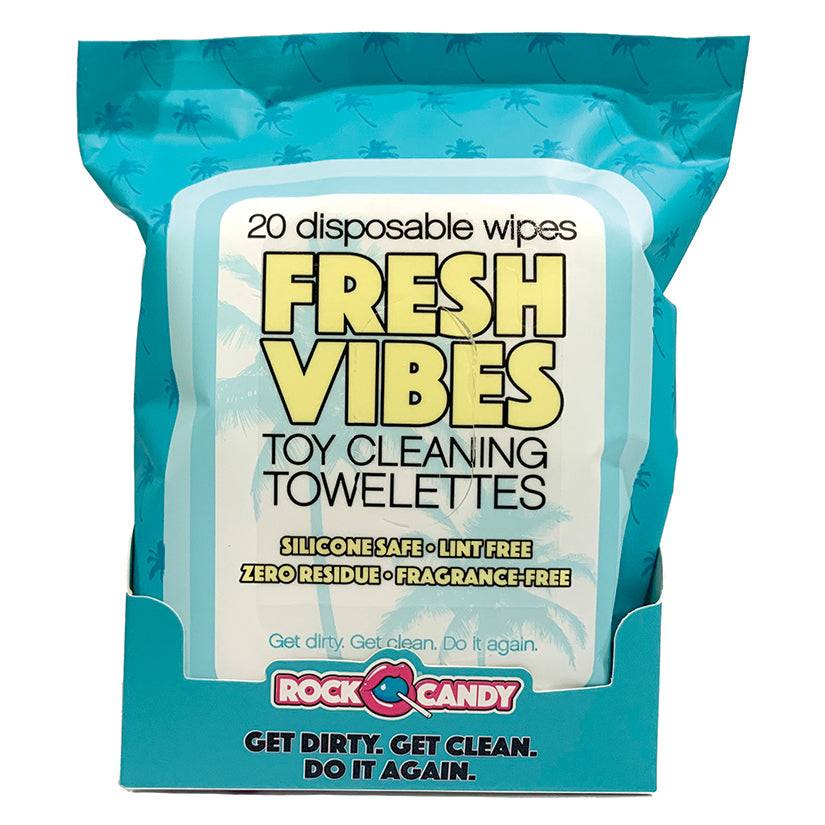 Fresh Vibes Toy Cleaning Towelettes Tr... RC-FVTR-101