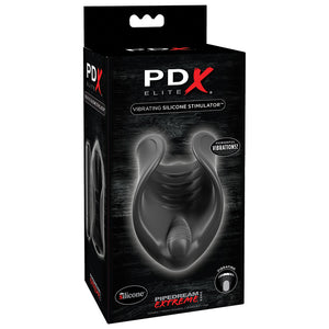 PDX Elite Vibrating Silicone Stimulator RD500