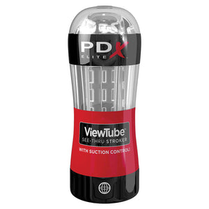 PDX Elite ViewTube Stroker-Clear RD542