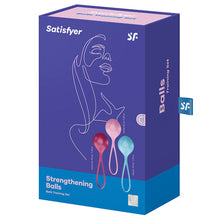 Load image into Gallery viewer, Satisfyer LoveBalls C03 Single-Assorted Colors (Set of 3) SA552