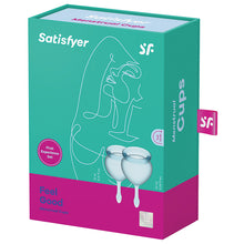 Load image into Gallery viewer, Satisfyer Feel Good Menstrual Cup-Light Blue SAJ1763-3