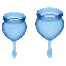 Load image into Gallery viewer, Satisfyer Feel Good Menstrual Cup-Dark Blue