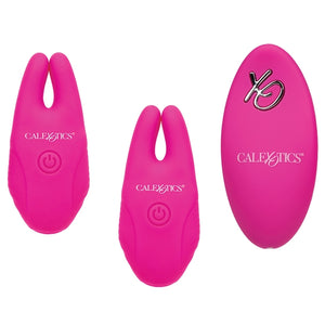 Silicone Remote Nipple Clamps-Pink