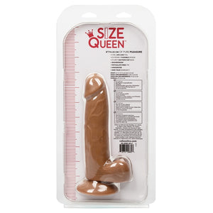 Size Queen-Brown 6"