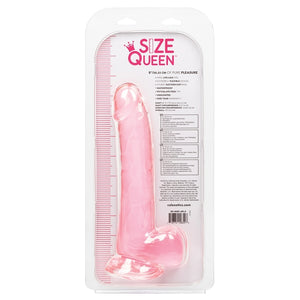 Size Queen-Pink 8"