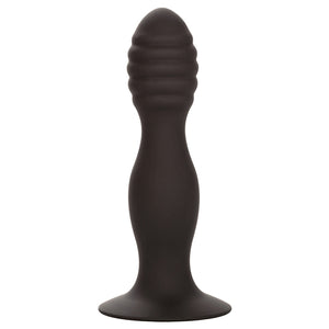 Silicone Ribbed Anal Stud