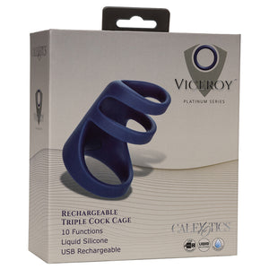 Viceroy Rechargeable Triple Cock Cage SE-0433-10-3