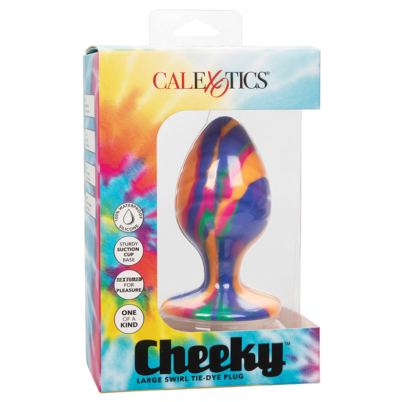 Cheeky Large Swirl Tie-Dye Plug SE0439-20-3