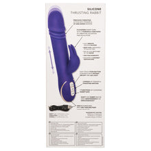 Load image into Gallery viewer, Jack Rabbit Signature Silicone Thrusting Rabbit-Purple 9&quot;