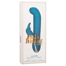 Load image into Gallery viewer, Jack Rabbit Signature Silicone Rocking &quot;G&quot; Rabbit-Teal 8.5&quot; SE0609-20-3