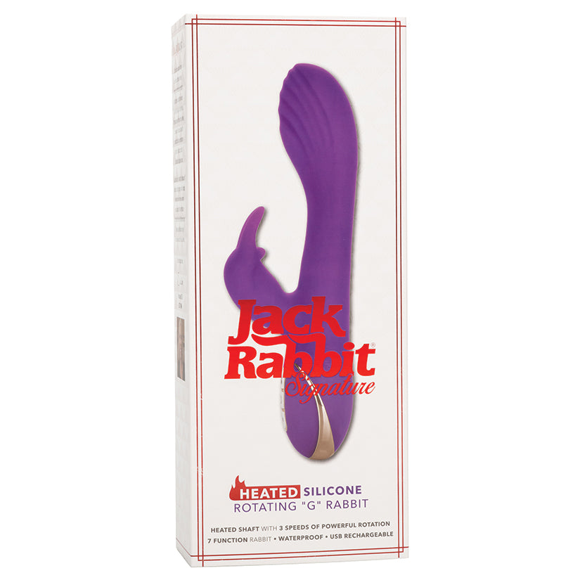 Jack Rabbit Signature Heated Silicone Rotating 