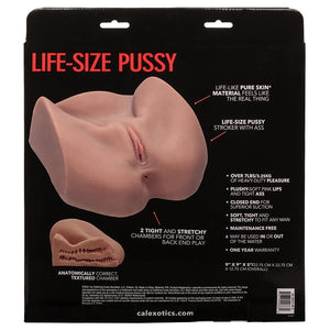 Stroke It Life Size Pussy-Brown
