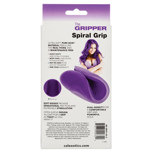 The Gripper Spiral Grip-Purple