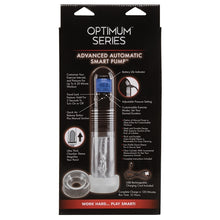 Load image into Gallery viewer, Optimum Series Advanced Automatic Smart Pump-Clear