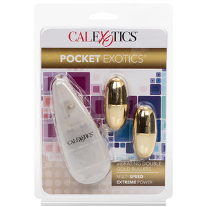 Pocket Exotics Double Bullets-Gold SE1104-07