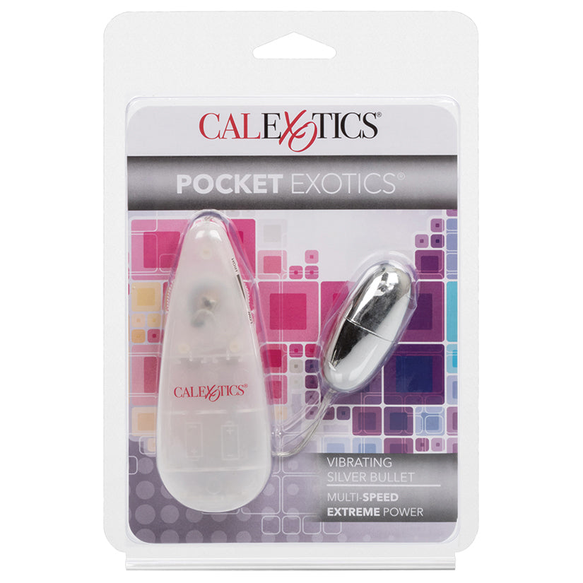 Pocket Exotics Single Bullet-Silver SE1105-05