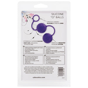 Silicone "O" Balls-Purple