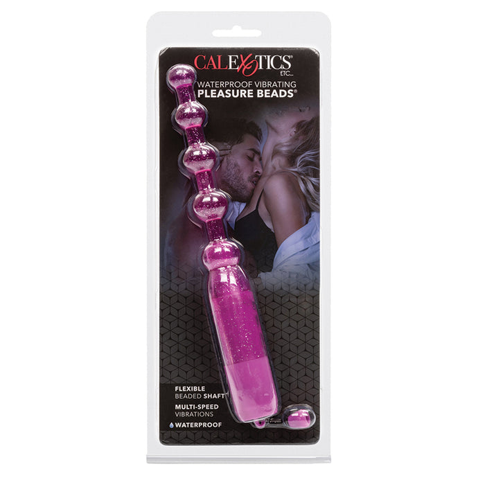 Waterproof Vibrating Pleasure Beads-Purple SE1329-14