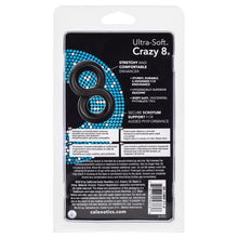 Load image into Gallery viewer, Ultra-Soft Crazy 8 Ring-Black