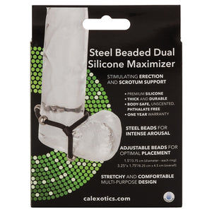 Steel Beaded Dual Silicone Maximizer