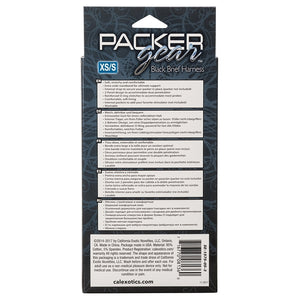 Packer Gear Brief Harness-Black XS/S