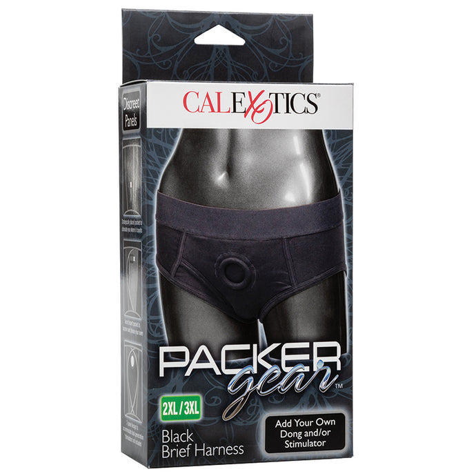 Packer Gear Black Brief Harness 2XL/3XL SE1575-25-3