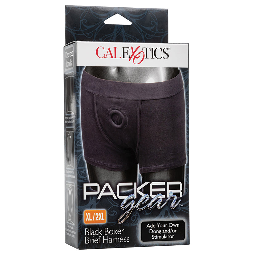 Packer Gear Black Boxer Brief Harness XL/2XL SE1576-20-3