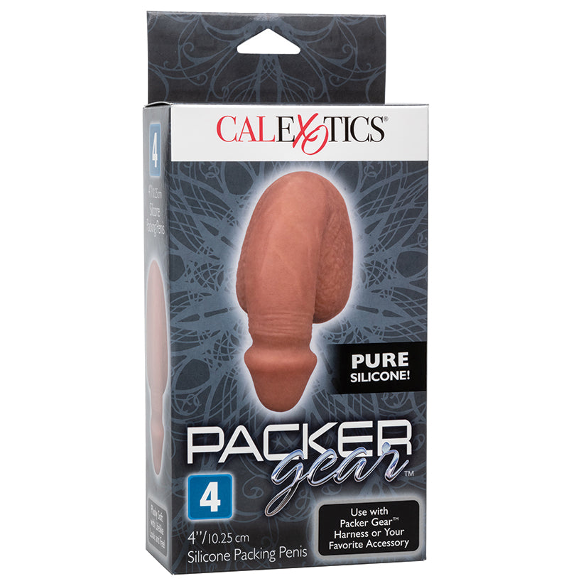 Packer Gear Silicone Packing Penis-Brown 4