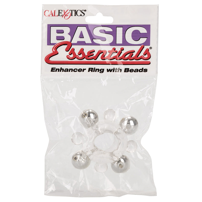 Basic Essentials Enhancer Ring With Beads SE1725-00