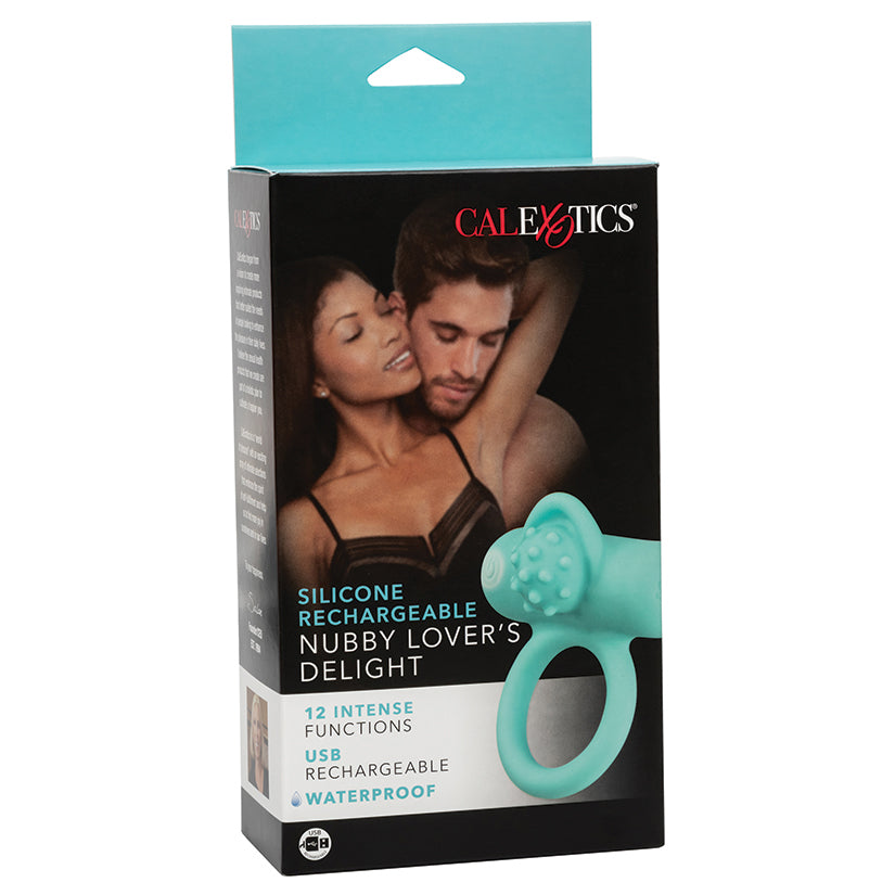 Silicone Rechargeable Nubby Lover's De... SE-1841-22-3