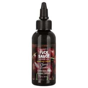 Fuck Sauce Water-Based Lubricant-Cherry 2oz