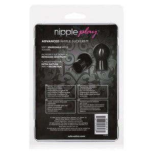 Nipple Play Advanced Nipple Suckers-Black