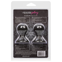 Load image into Gallery viewer, Nipple Play Silicone Pro Nipple Suckers-Black