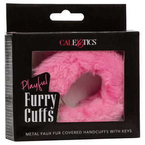 Playful Furry Cuffs-Pink SE2651-20-3