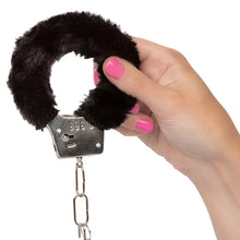 Load image into Gallery viewer, Playful Furry Cuffs-Black
