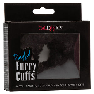 Playful Furry Cuffs-Black SE2651-30-3